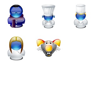 Ratatouille icon sets preview