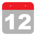 event, hovytech, two, one, calendar, twelve, schedule icon