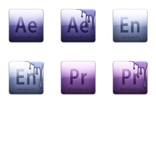 Adobe Video CS3 icon sets preview