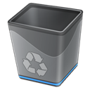 Bin, Recycle icon
