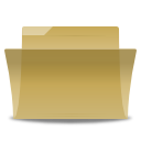 folder, brown icon