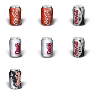 Coca Cola icon sets preview