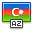 flag azerbaijan icon
