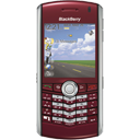 pearl, blackberry, red icon