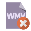 format, close, file, wmv icon