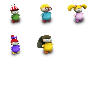 Kids icon sets preview
