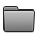 grey, folder icon