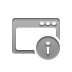 window, info icon