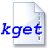 list, kget, listing icon