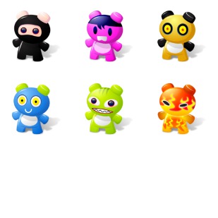 Art Toys icon sets preview