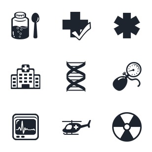 Med ICO icon sets preview