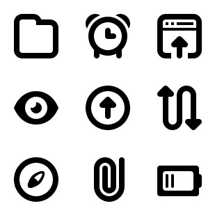 Batch icon sets preview