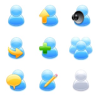Fast Users icon sets preview