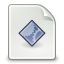 script, gnome, 64, text icon