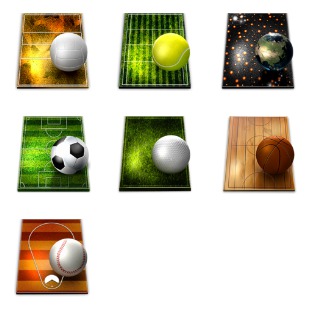 I Love Sports icon sets preview