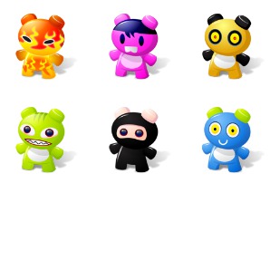 Art Toys icon sets preview