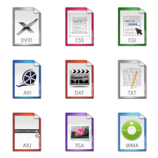 Vista ICO File icon sets preview