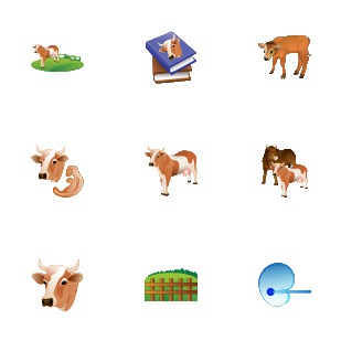 Agriculture icon sets preview
