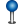 pin, location, blue icon