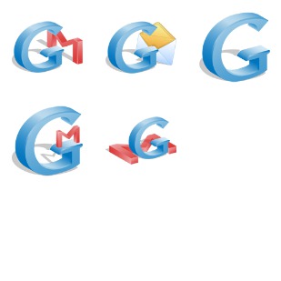 GMail icon sets preview