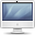 Computer, Graphite, Monitor, On, Screen icon