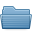 folder,blue,open icon