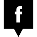 facebook, social, media, logo icon