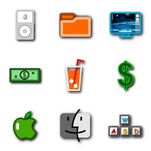 2D icon sets preview