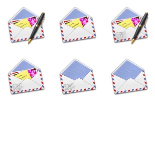 Airmail icon sets preview