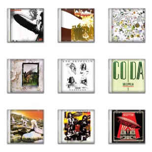 Led Zeppelin icon sets preview
