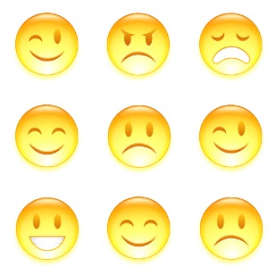 Emoticons icon sets preview
