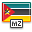 mozambique, flag icon
