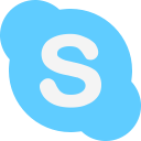 logo, skype icon