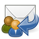 reply, all, mail icon