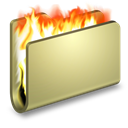Burn, Folder icon