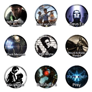 Game icon sets preview