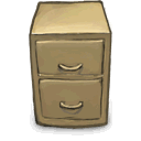 cabinet, file icon