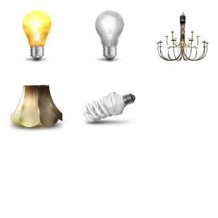 Worked Awhile Lights icon sets preview
