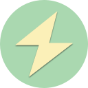 lightning, charge, power, cable, electricity, plug, energy icon