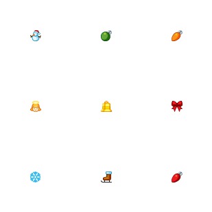 Free Christmas icon sets preview