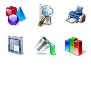 Real Vista Text icon sets preview