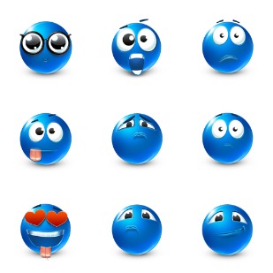 Very Emotional icon sets preview