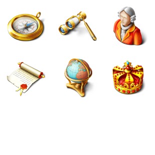 Royal icon sets preview