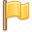 flag yellow icon