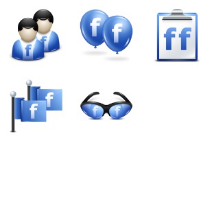 Friend Feed icon sets preview