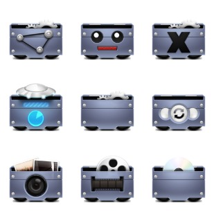 Satellite icon sets preview