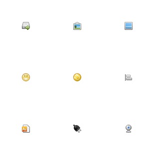LED icon sets preview
