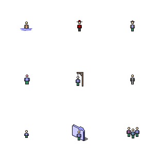 Little People icon sets preview