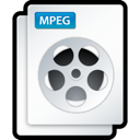 mpeg, video icon