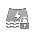 open, hydroelectric, lock, power, plant icon